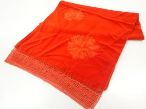 ビロードレース花模様ショール